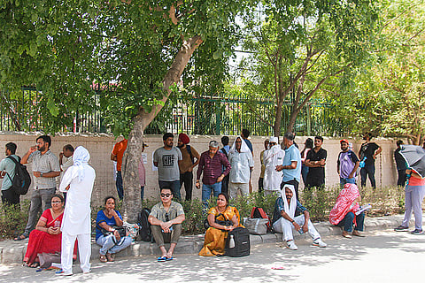Weather: Hot summer day in Gurugram